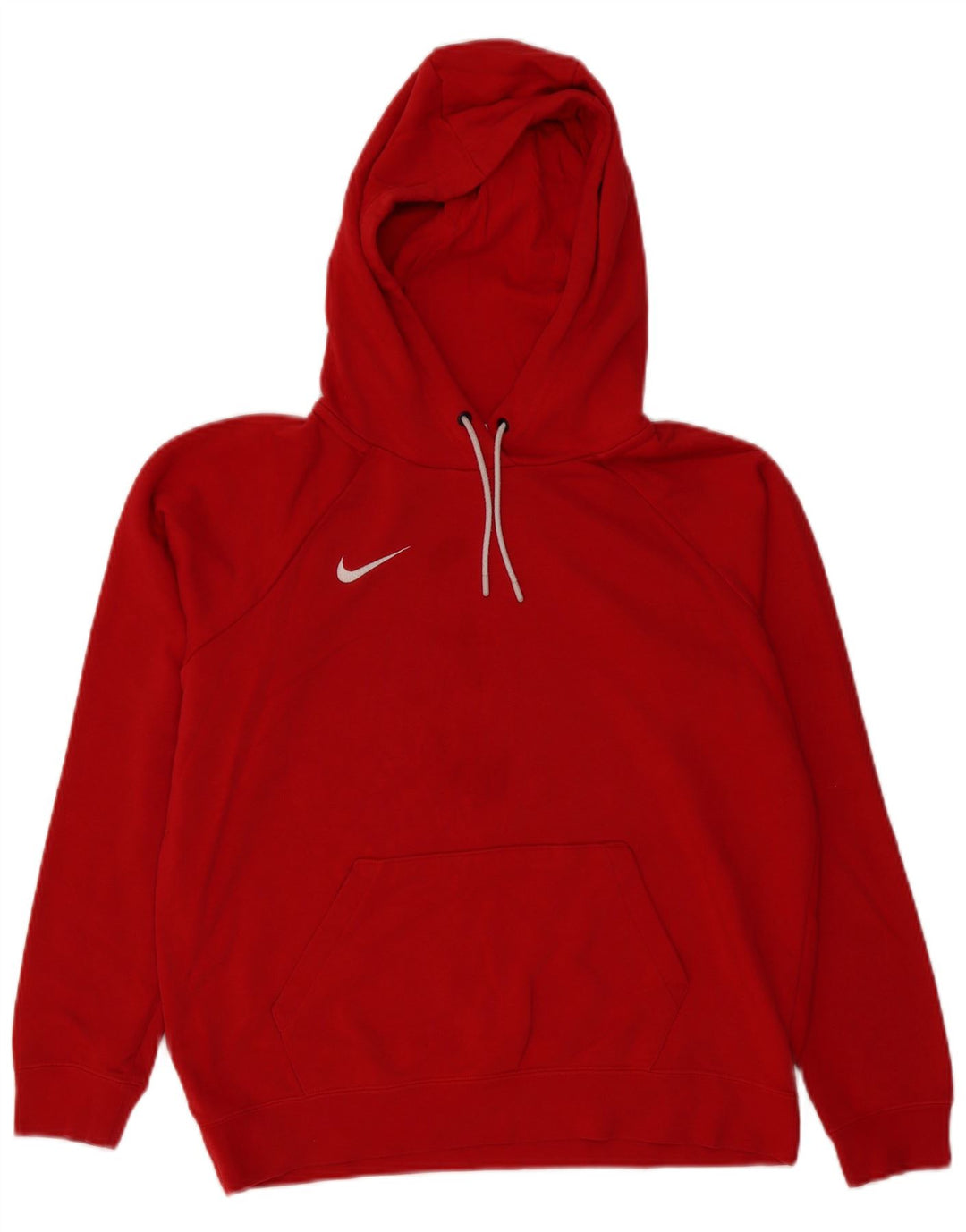 Nike oversized hættetrøje til kvinder DK 14 Medium rød bomuld