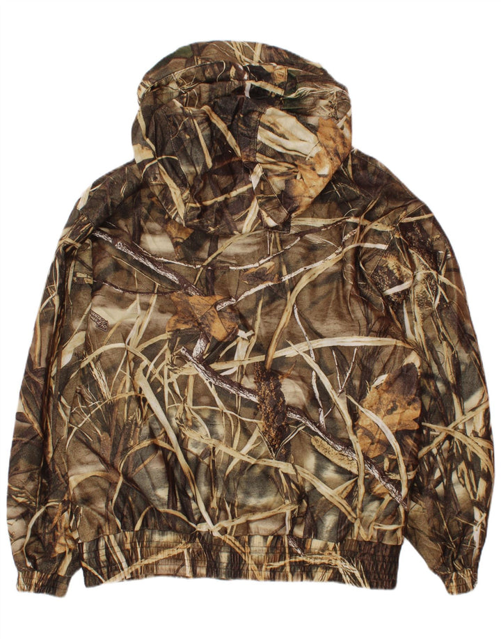 Coleman Boys Hættejakke Windbreaker 7-8 år Lille brun Camouflage