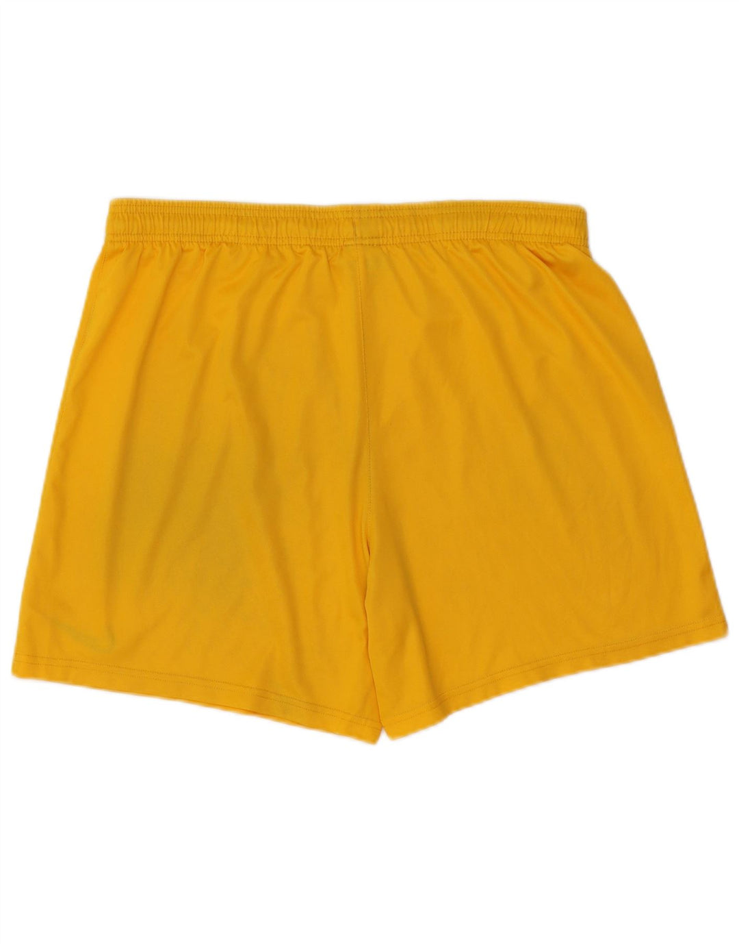 Nike Herre Dri Fit sportsshorts store gule polyester