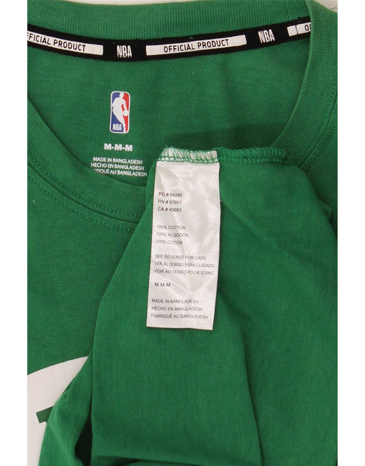NBA Celtics grafisk T-shirt top mellemgrøn bomuld