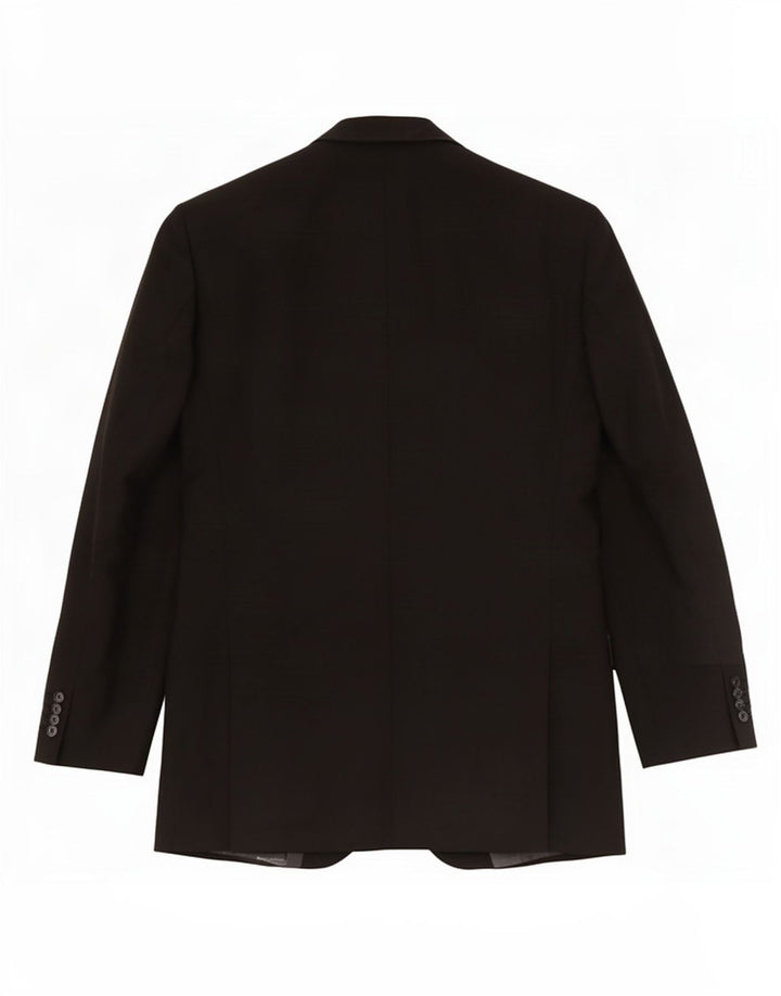 Marks & Spencer Herre lang 3-knaps blazerjakke UK 40 Medium Sort