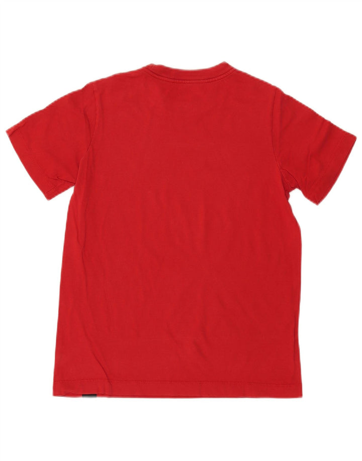 Nike Boys Athletic Cut Grafisk T-shirt Top 10-11 år Medium Rød