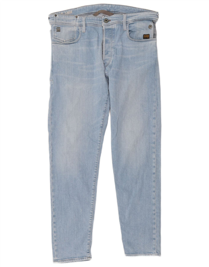 G-Star Herre Slim Jeans W36 L32 Blå Bomuld