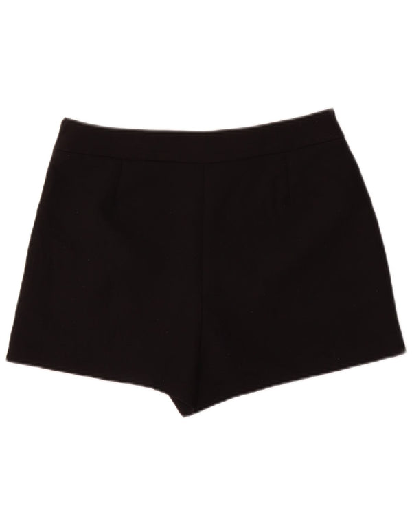 Zara Casual Shorts til kvinder Medium W28 Sort polyester