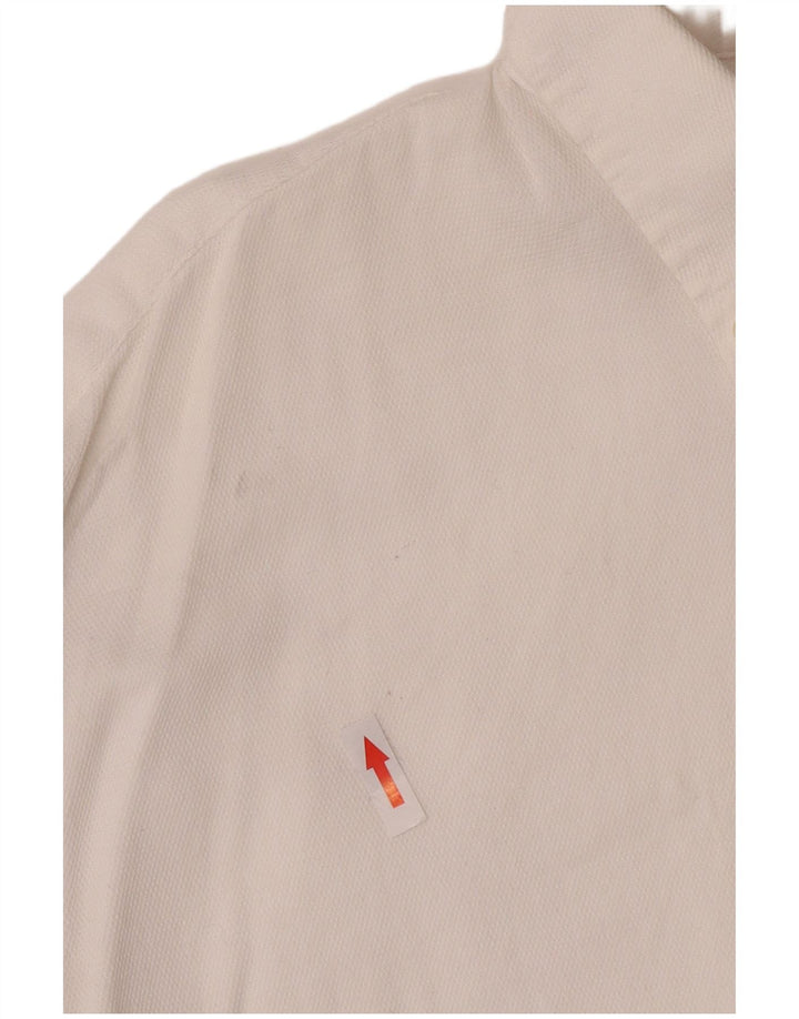 Sergio Tacchini herreskjorte stor hvid