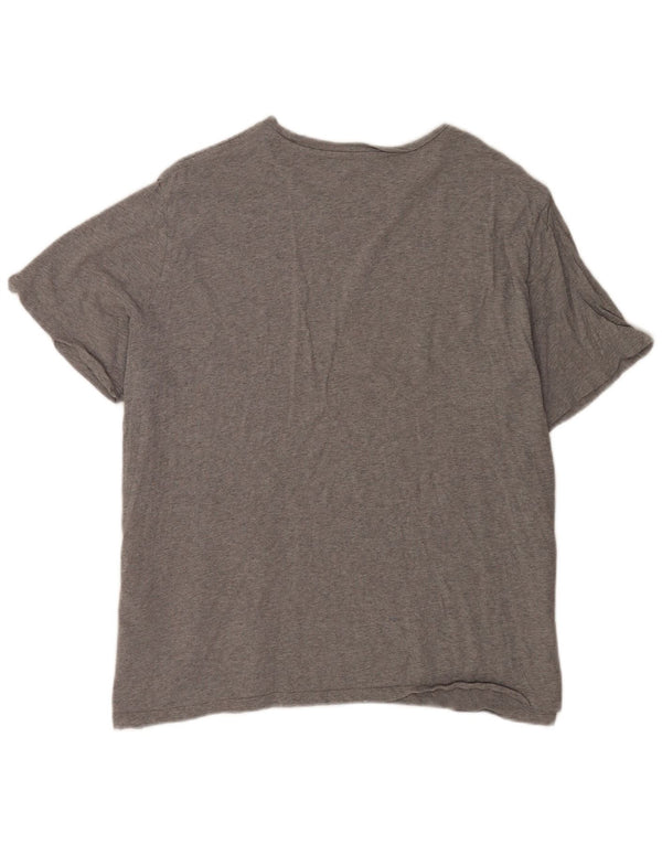 Levi's Herre Grafisk T-Shirt Top 2XL Grå Bomuld