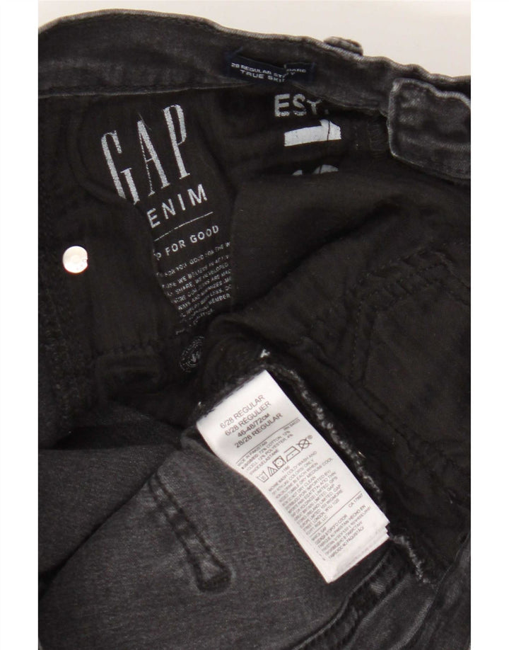 Gap Dame Skinny Jeans W28 L26 Sort Bomuld