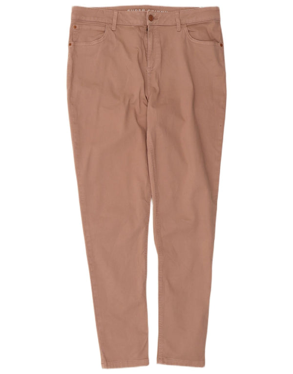 Marks & Spencer Dame Casual Bukser UK 14 Large W32 L28 Pink