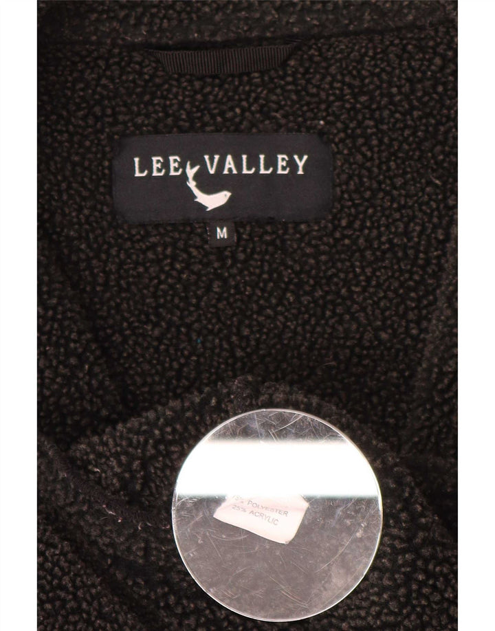 Lee Valley Dame Sherpa Jacket UK 38 Medium Navy Blue Polyester