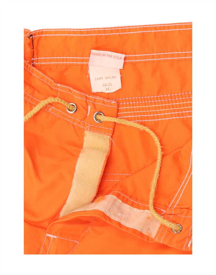 Sundek Herre badeshorts Stor Orange Nylon