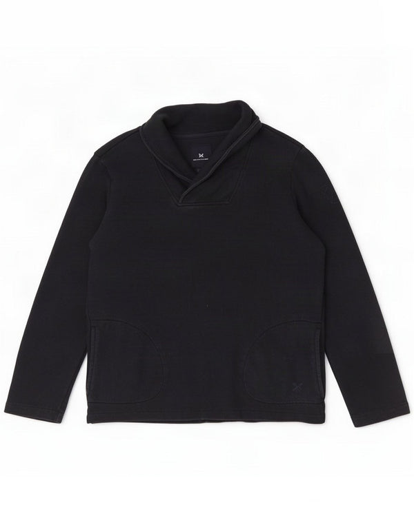 Besætningstøj Dame sjalhalstrøje trøje UK 8 Small Navy Blue