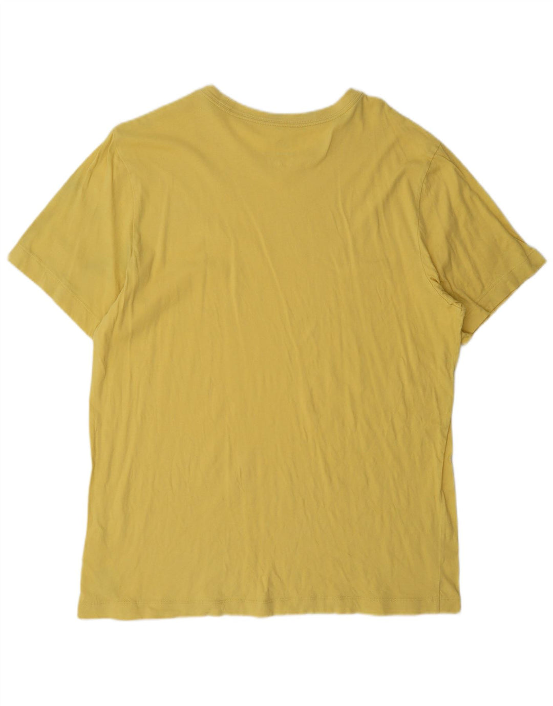 Nike T-shirt top til mænd, stor gul bomuld