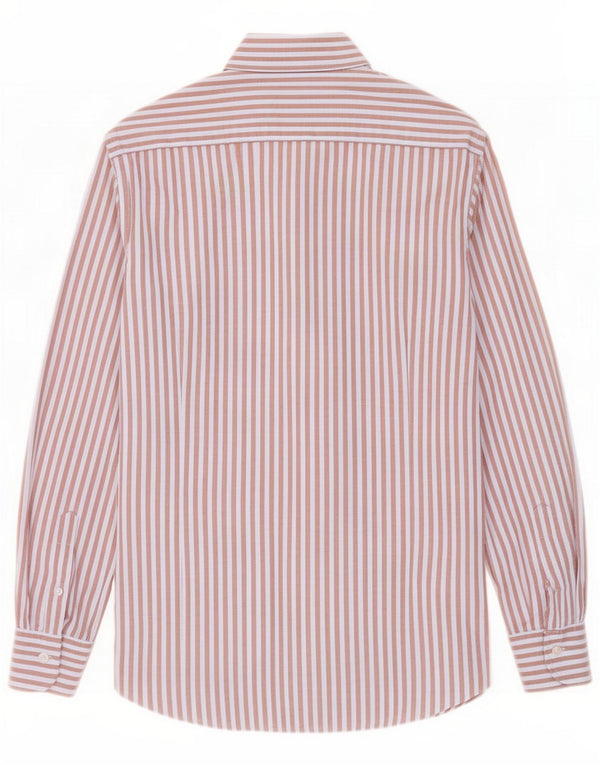 Massimo Dutti Herreskjorte Medium Brun Pinstripe