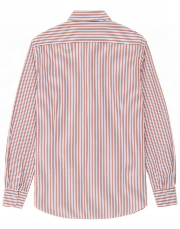 Massimo Dutti Herreskjorte Medium Brun Pinstripe