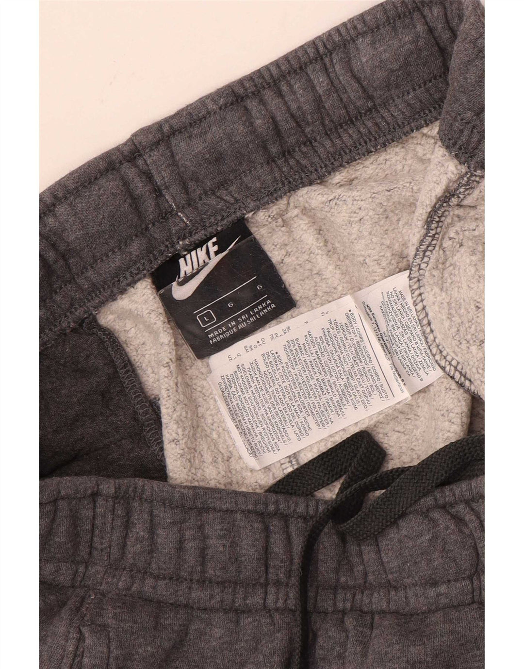 Nike Træningsdragtsbukser til mænd, store, grå bomuld