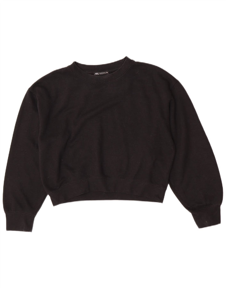 Zara Sweatshirt Jumper UK 14 Medium Sort