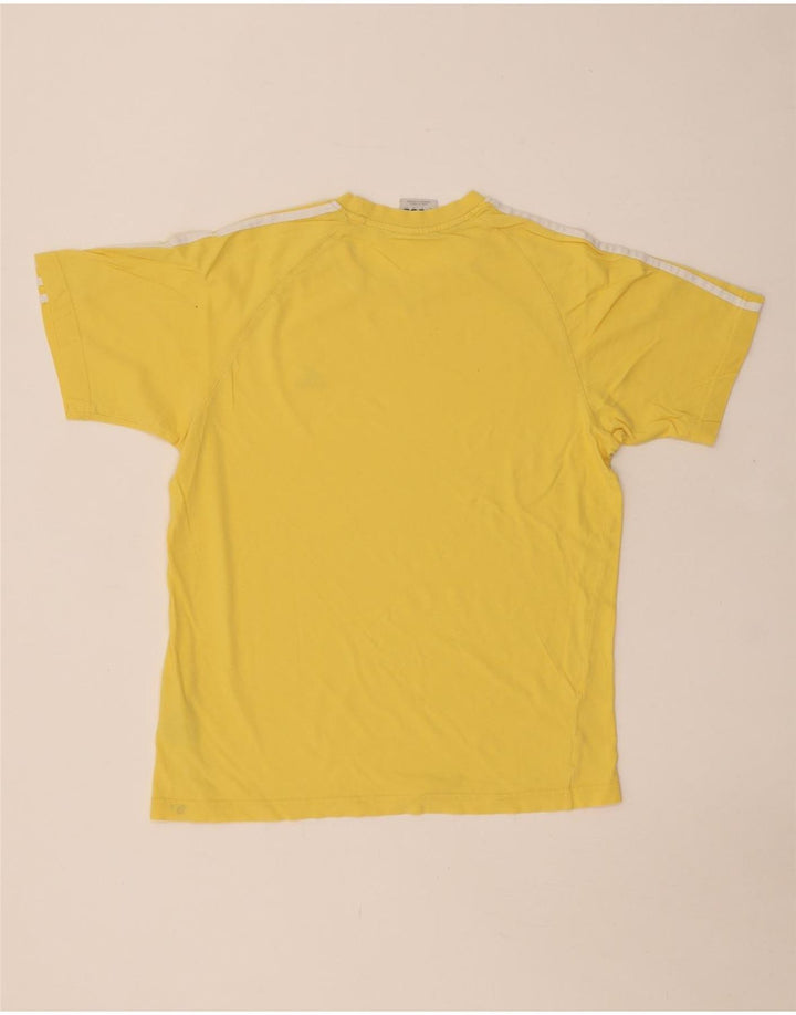 Adidas herre T-shirt top lille gul bomuld