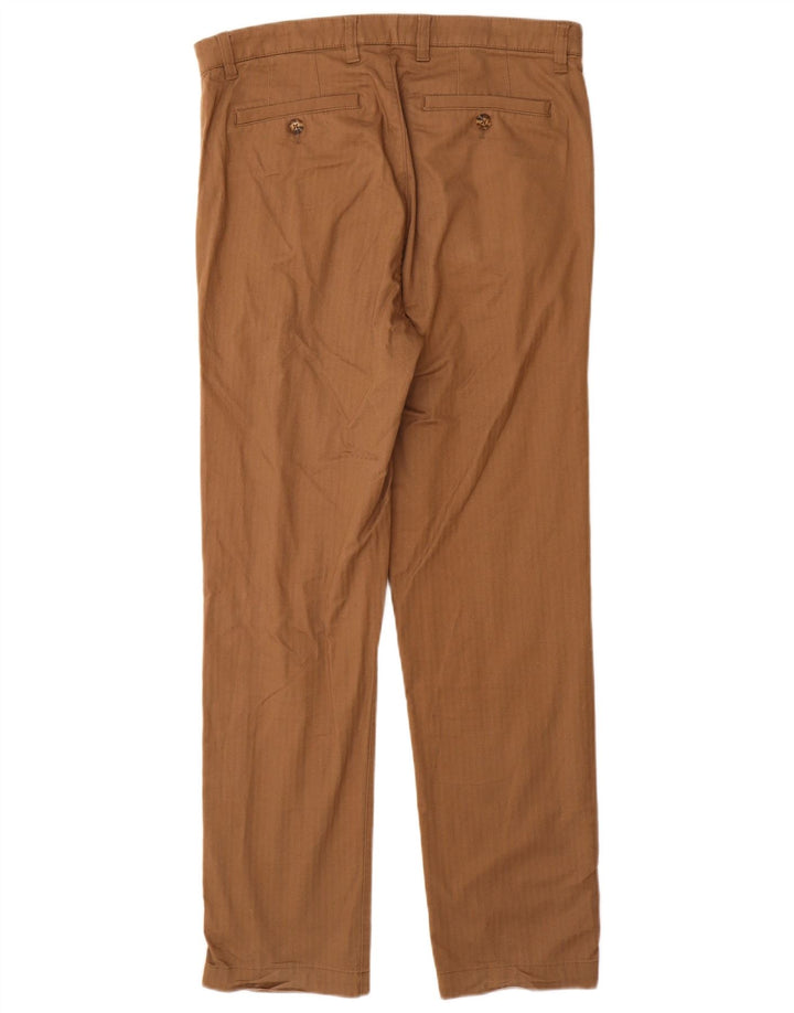 Ted Baker Herre Regular Fit Pegged Chino-bukser W32 L31 brun sildeben