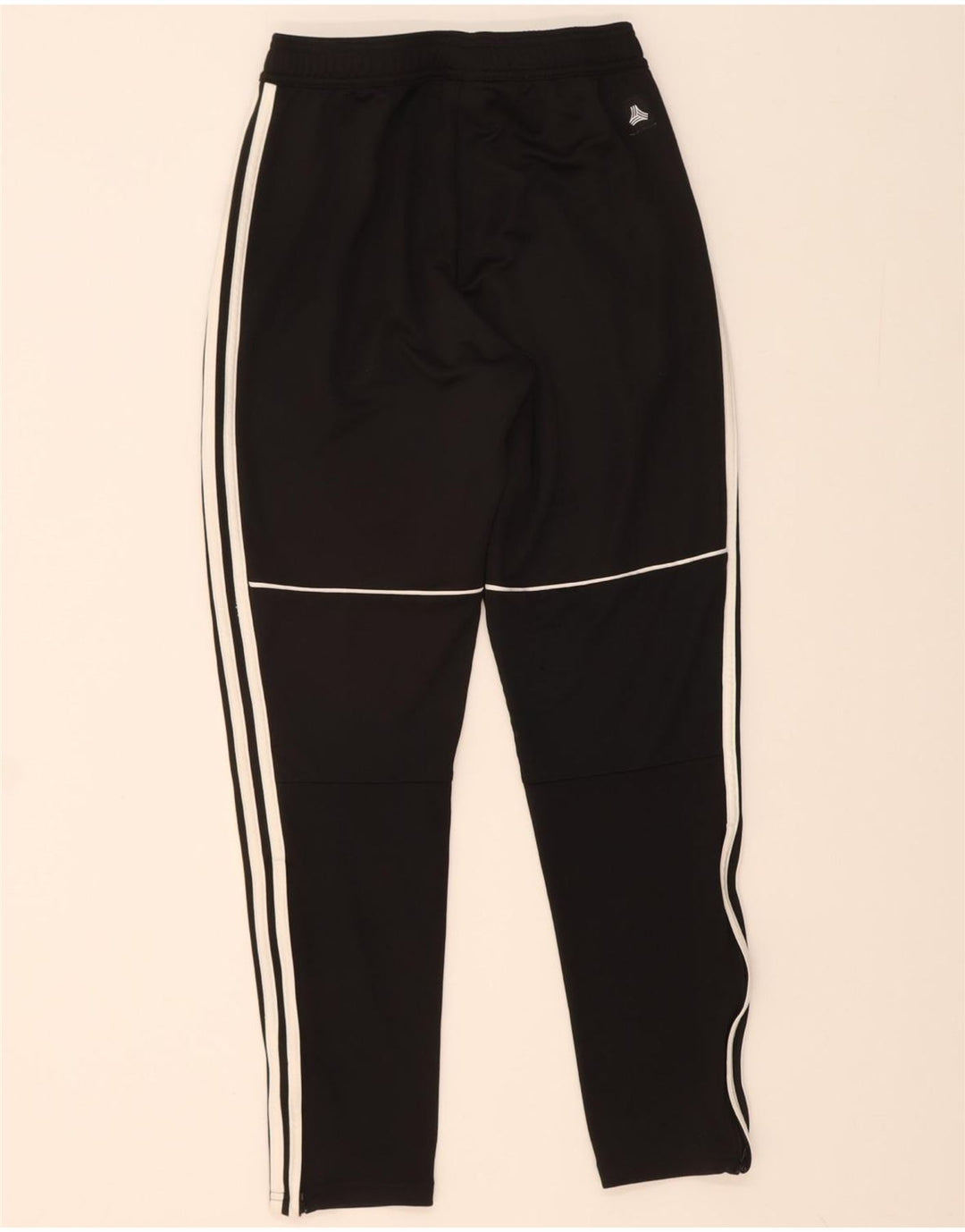 ADIDAS Mens Tracksuit Trousers Small  Black Polyester