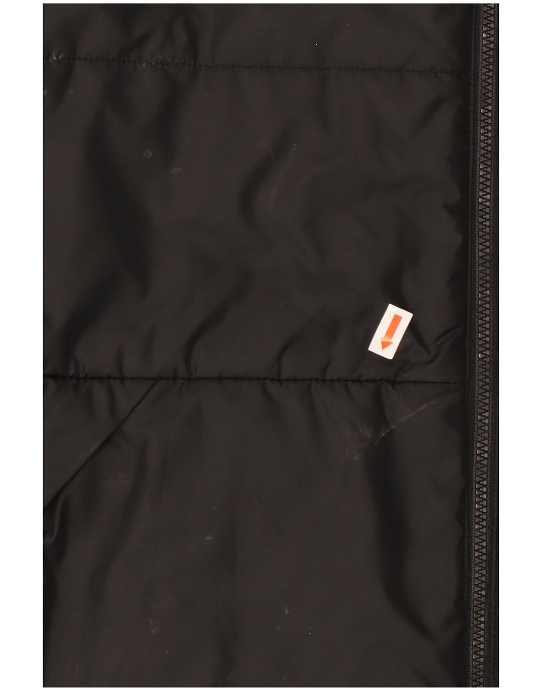 ADIDAS Polstret jakke til mænd UK 38 Medium Sort Polyester