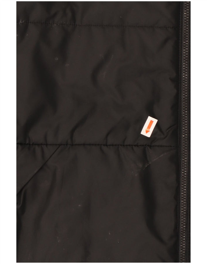 ADIDAS Polstret jakke til mænd UK 38 Medium Sort Polyester