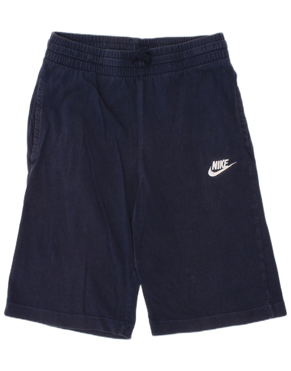 Nike drenge sportsshorts 12-13 år store marineblå bomuld