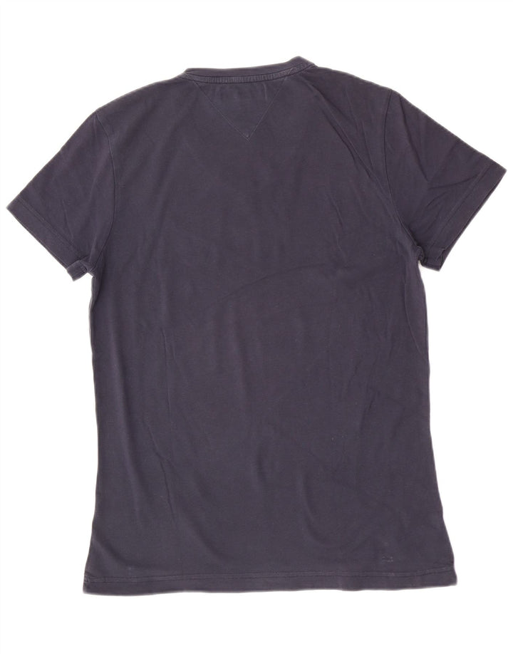 Tommy Hilfiger Kortærmet Herre Regular Fit T-shirt Top Small Navy Blue