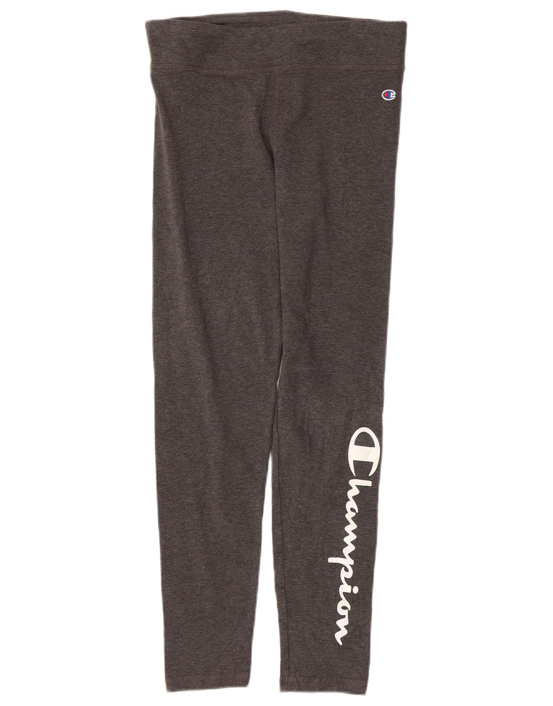 Champion Dame Grafiske Leggings UK 14 Large Grey Bomuld