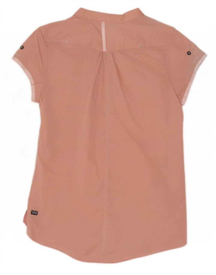 G-Star Dame Kortærmet Bluse UK 10 Lille Pink