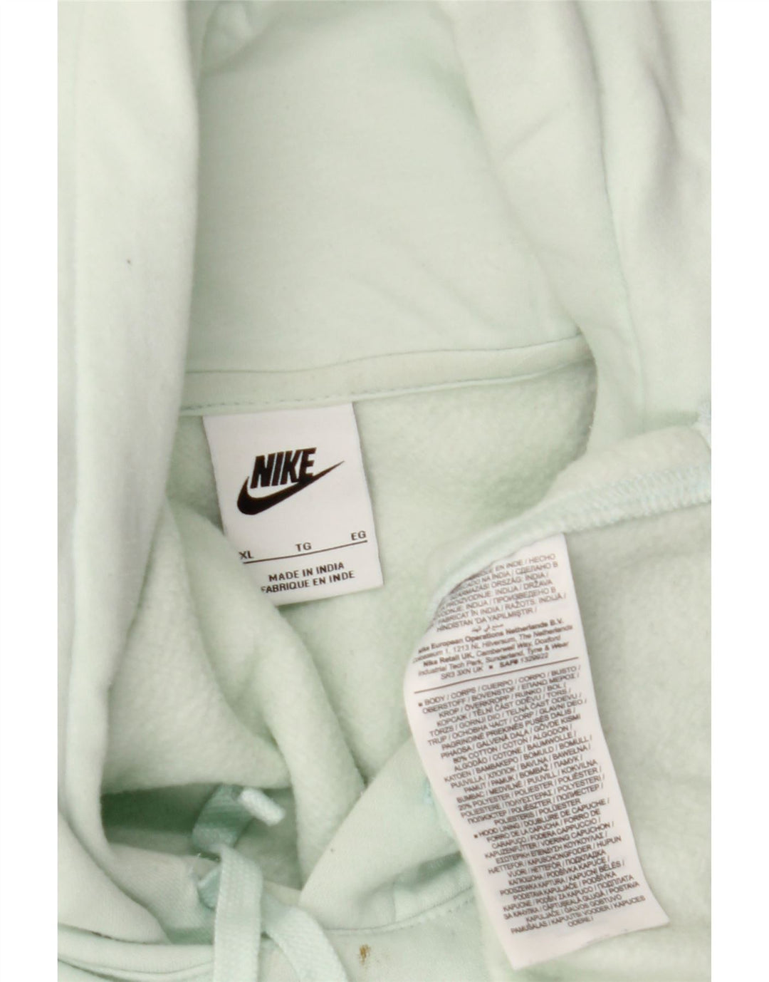 Nike Herre hættetrøje Jumper XL Grøn bomuld