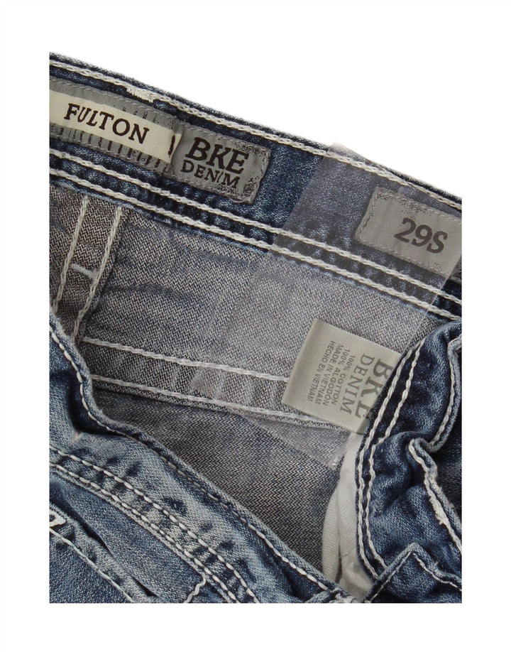 BKE Dame Fulton Bootcut Jeans W29 L29 Blå Bomuld