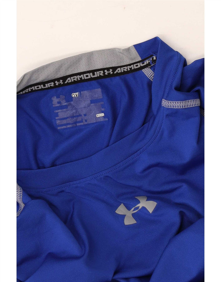 Under Armour Herre Grafisk Top Langærmet Medium Blå