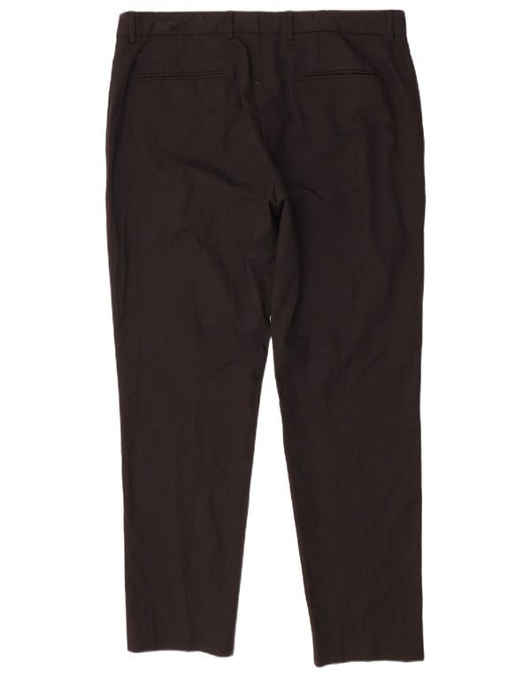 Zara Herre Slim Suit Bukser EU 44 Large W34 L28 Sort