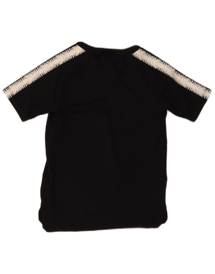 Nike Boys Dri Fit T-Shirt Top 8-9 år Lille sort Colourblock Polyester