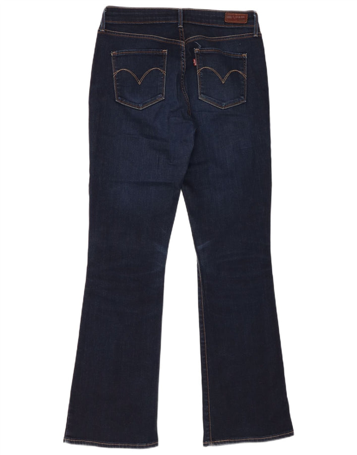 LEVI'S Dame Demi Curve Classic Rise Bootcut Jeans W30 L32 Marineblå
