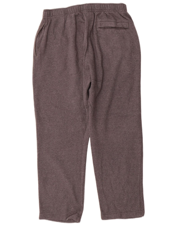 Nike Mens Tracksuit Trousers Large Grey Cotton