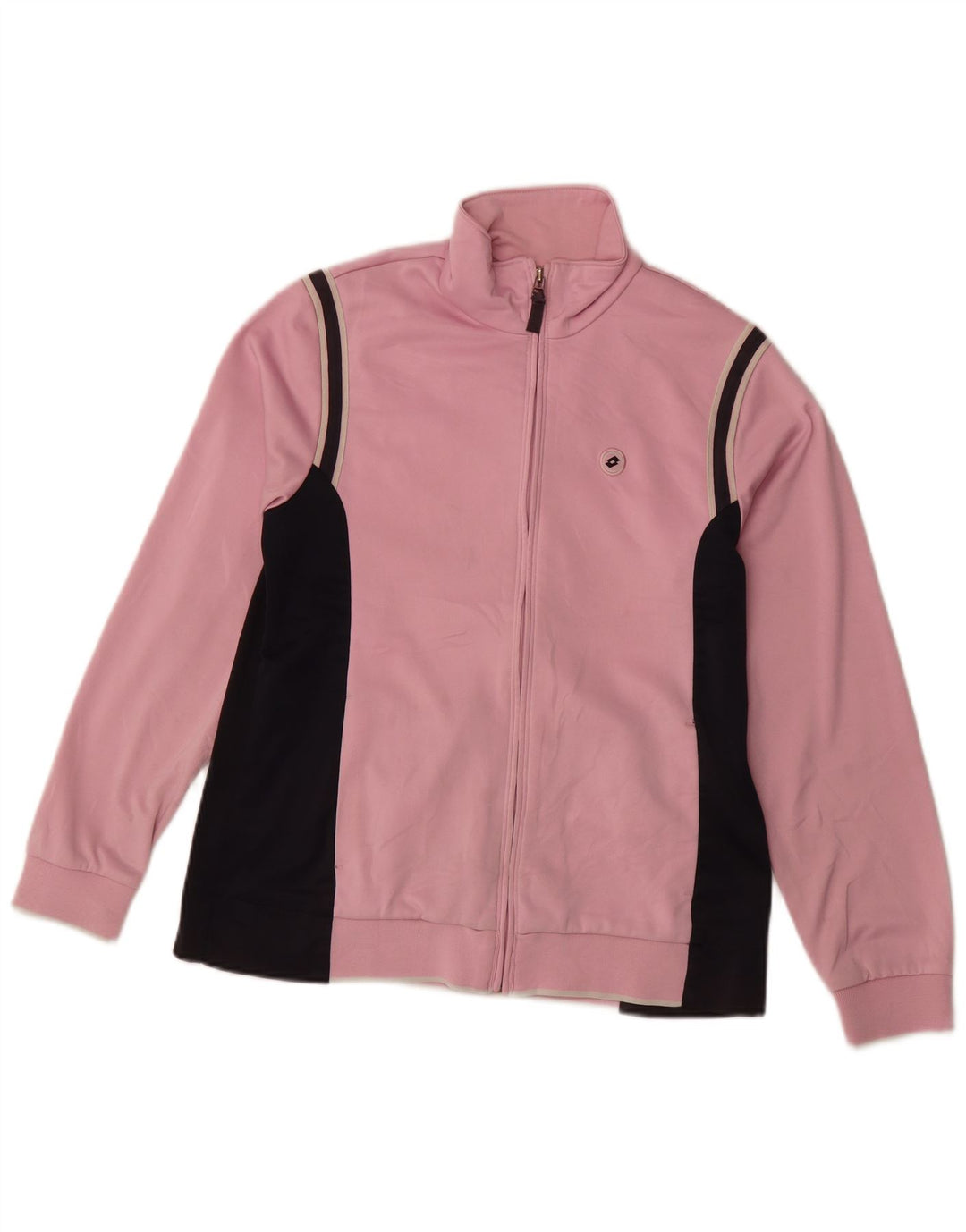 Lotto træningsdragt topjakke til kvinder UK 14 Medium Pink Colourblock