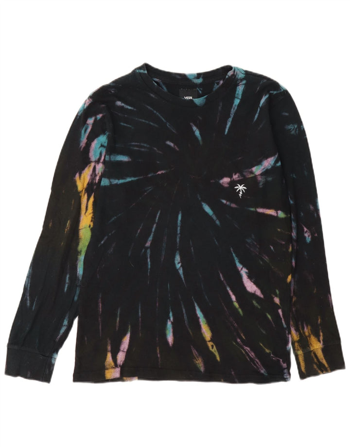 Vans Herre Top Langærmet XS Black Tie Dye