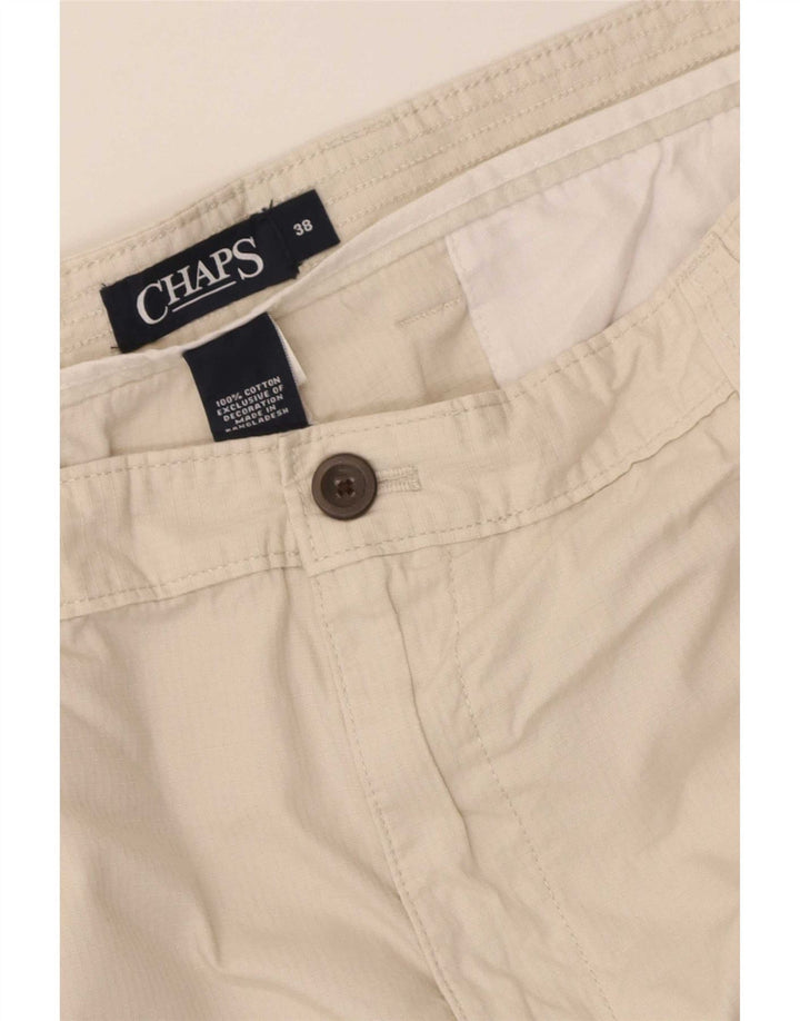 Chaps Herre Cargo Shorts W38 XL Beige Bomuld