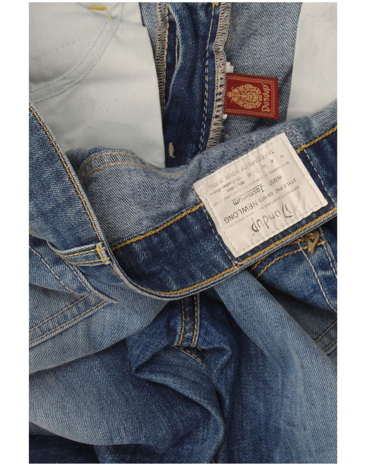 Dondup Dame Slim Jeans W34 L31 Blå Bomuld