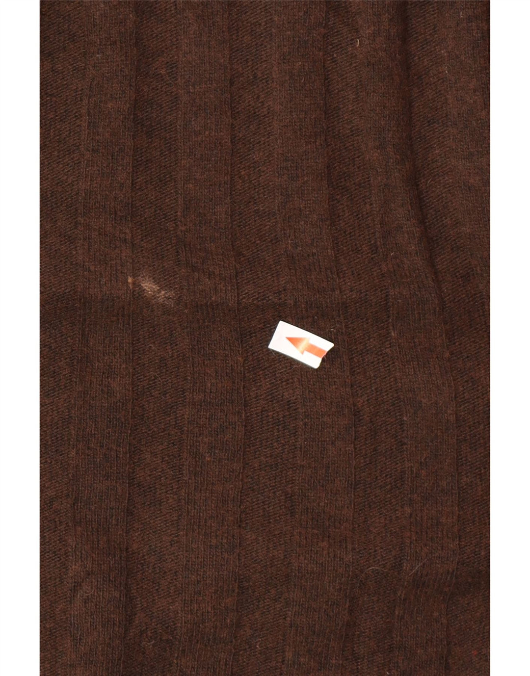 Zara Herre Loose Fit Crew Neck Jumper Sweater Medium Brown