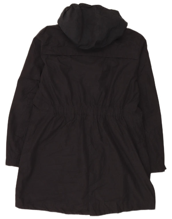 Mountain Warehouse Dame Hooded Parka Jacket UK 18 XL Sort Bomuld