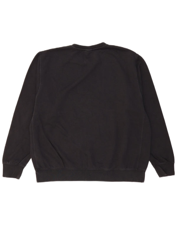 NIKE Sweatshirt Jumper XL til mænd, sort bomuld