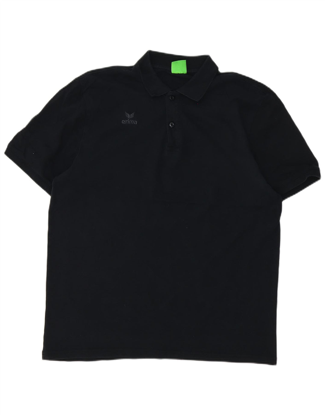 Erima herre poloshirt XL sort bomuld