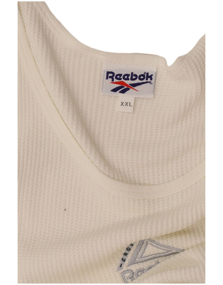 Reebok Herrevest Top 2XL Hvid