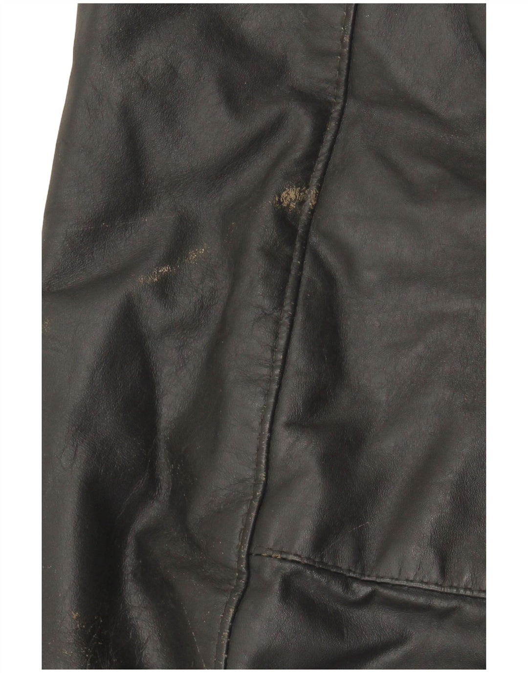 VINTAGE Læderjakke til mænd UK 40 Stort gråt læder