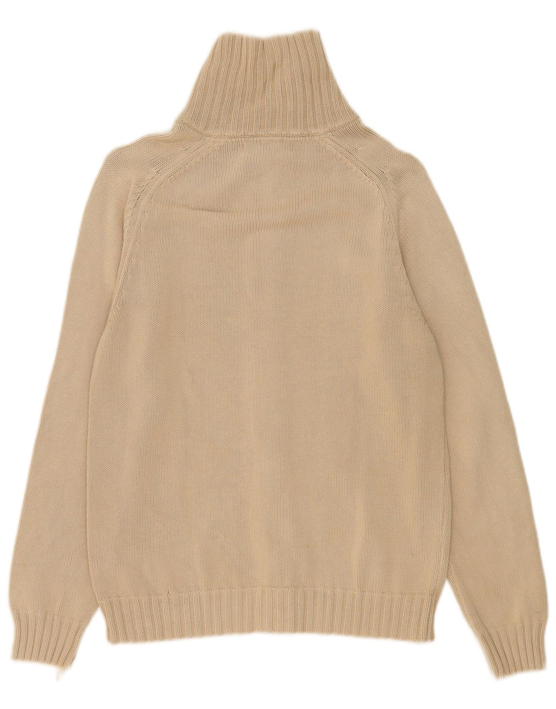ZARA Herre cardigan sweater Medium Beige Bomuld