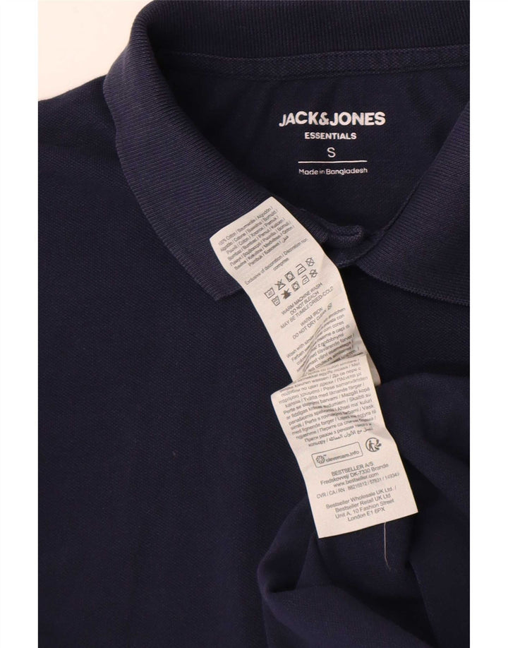 Jack & Jones herre poloskjorte lille marineblå bomuld