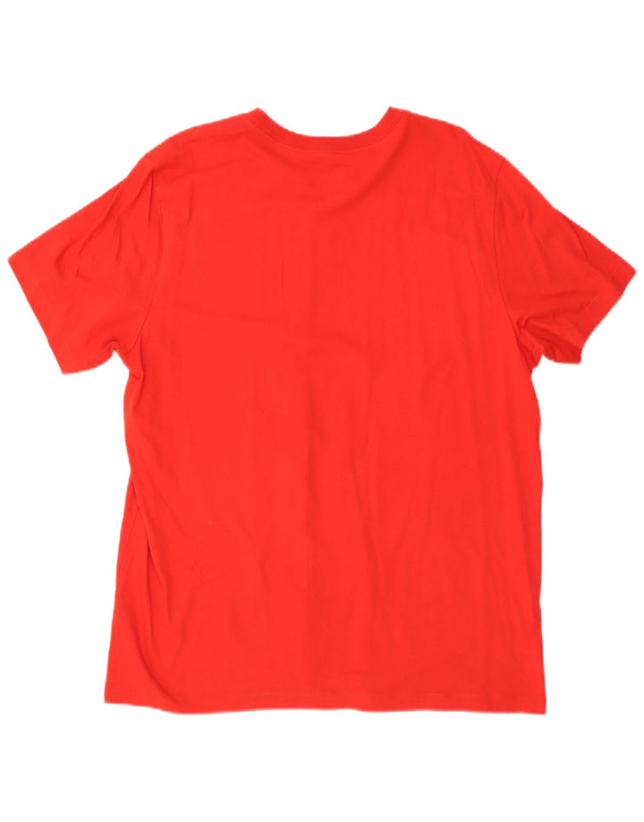 Nike T-shirt top til mænd XL Rød