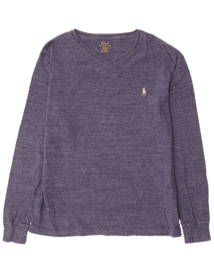 Polo Ralph Lauren Herre Top Langærmet Medium Navy Blue Bomuld